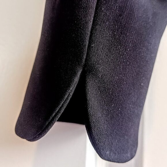 Maison Scotch Chapeau Leopard Print Black Cropped Blazer - Picture 4 of 8